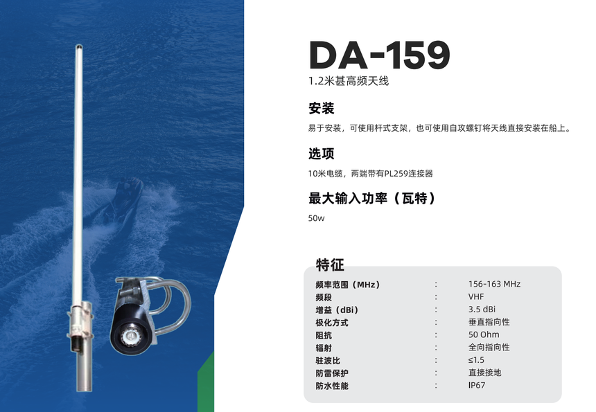 DA-159 高频天线 详情图1