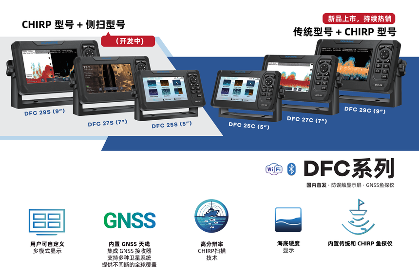 DFC系列 鱼探仪显示器 详情图1